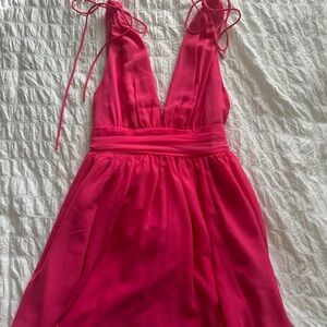 Lucy in the Sky Hot Pink Dress